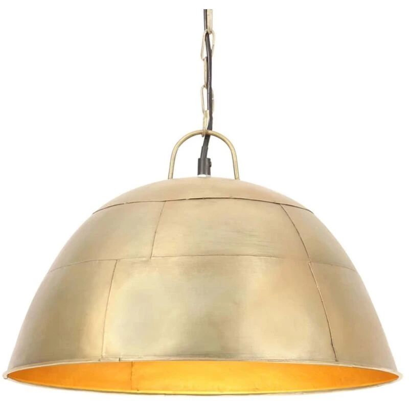 Image of VIDAXL Industrial Vintage Hanging Lamp 25 W Brass Round 41cm E27 vidaXL 8720286024263