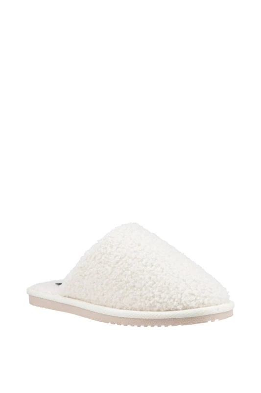 Image of Hush Puppies Womens Joanna Mule in Cream Size: 4 Cream Female 4