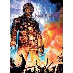 Image of Iron Maiden - Wicker Man Postcard