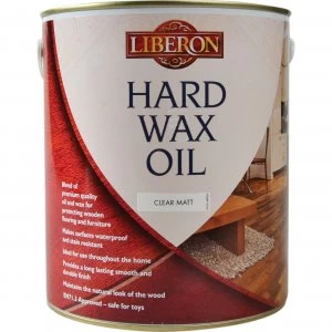 Image of Liberon Hard Wax Oil Clear Matt 2.5l