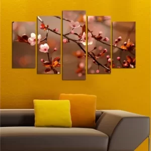 Image of 5PMDF-20 Multicolor Decorative MDF Painting (5 Pieces)