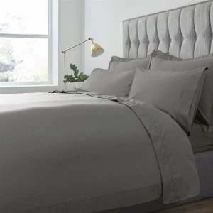 Image of Hotel Collection Hotel 500TC Egyptian Cotton Flat Sheet - Grey
