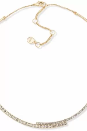 Image of DKNY Jewellery Gold Coloured Hidge Collar Necklace 60558352-887