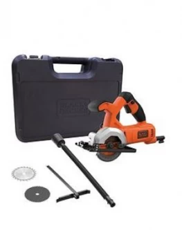 Image of Black & Decker Black + Decker Bes510K-Gb 400W Mini Circular Saw + Kit Box