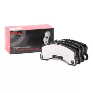 Image of BREMBO Brake pad set PRIME LINE P 65 021 Brake pads,Brake pad set, disc brake VW,AUDI,PORSCHE,Touareg (7P5, 7P6),e-tron GT Limousine,Cayenne (92A)