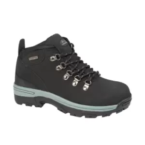 Image of Johnscliffe Womens/Ladies Trek Leather Hiking Boots (5 UK) (Black)