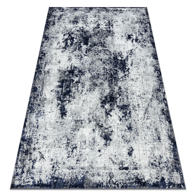 Image of RugsX Carpet Allure 1959 Abstraction - Structural, Stylish, Glamour White / Blue 160X220 Cm