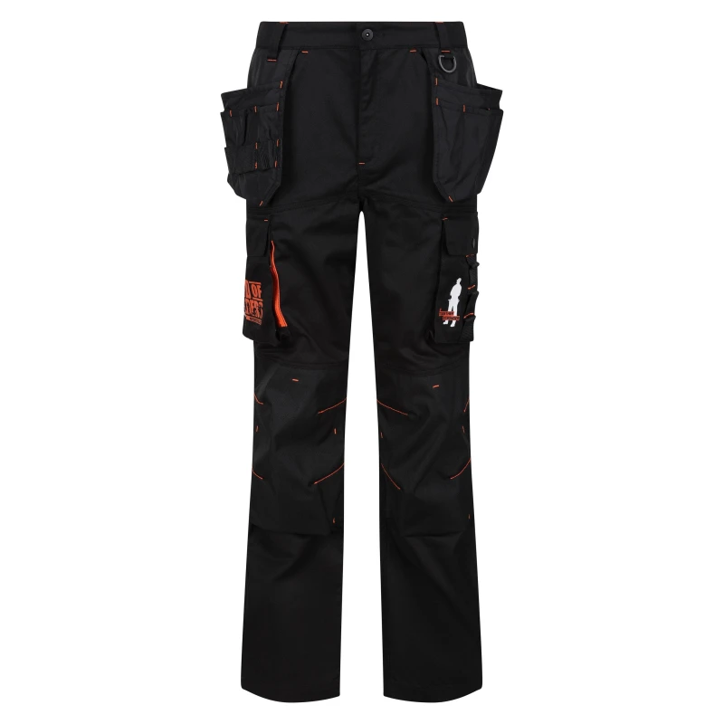 Image of Regatta Mens Durable Work Trousers Black male 34W S