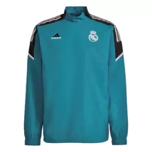 Image of adidas Real Madrid Condivo Hybrid Top Mens - Blue