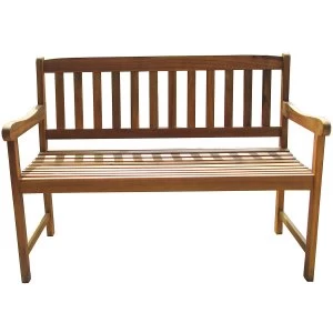 Image of Charles Bentley Wooden FSC Acacia 2-3 Seater Bench