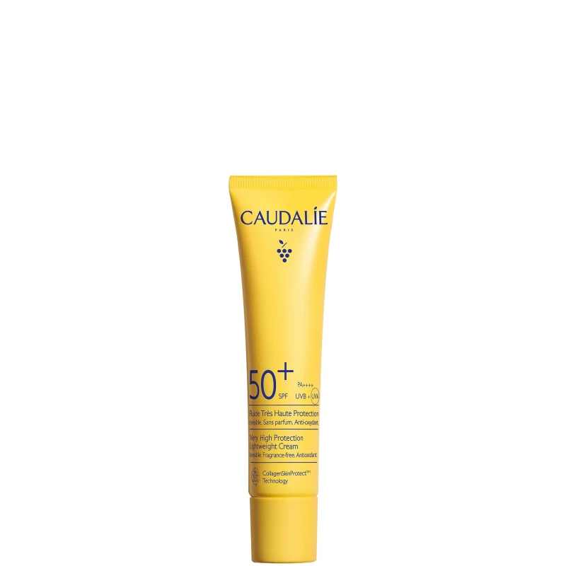 Image of Caudalie Very High Protection Lightweight Cream SPF50+ 40ml