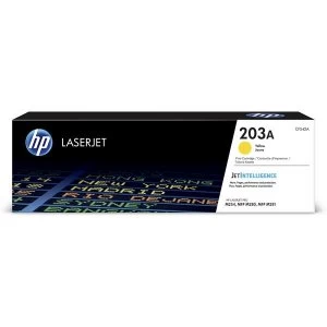 Image of HP 203A Yellow Laser Toner Ink Cartridge