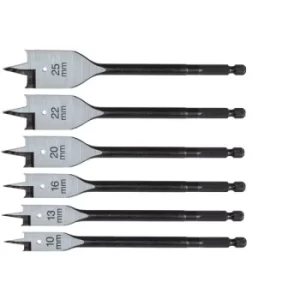 Image of CK Tools T2942P Flat Wood Bit Set/6