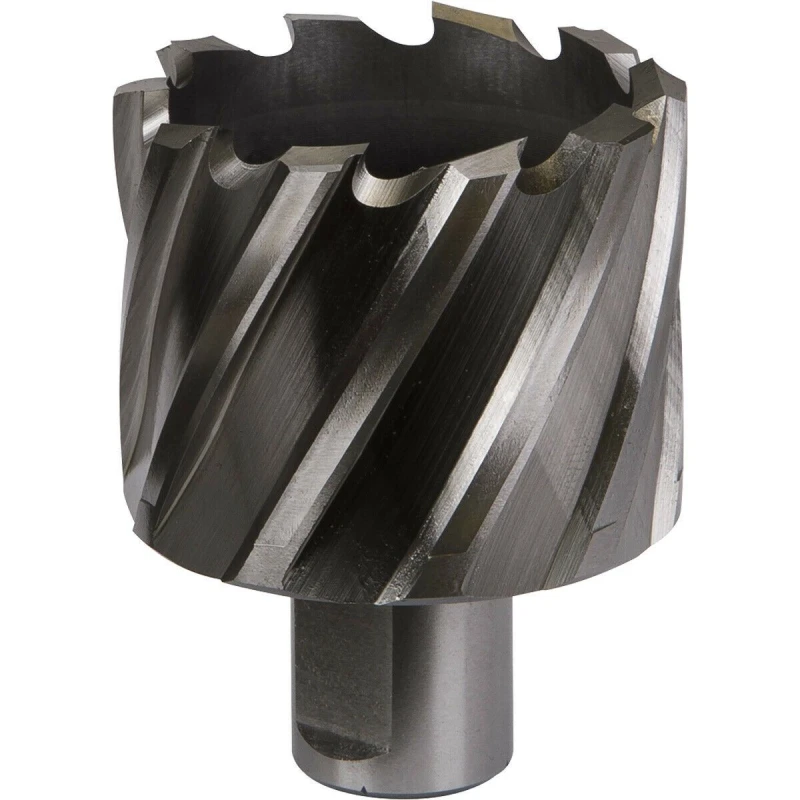 Image of Loops 48mm x 25mm Depth Rotabor Cutter - M2 Steel Annular Metal Core Drill 19mm Shank Metallics