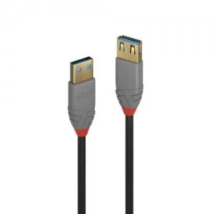 Image of Lindy 36762 USB cable 2m 3.2 Gen 1 (3.1 Gen 1) USB A Black