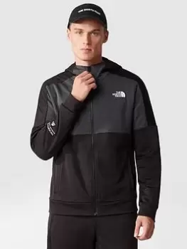 Image of The North Face Mountain Athletics Full Zip Fleece, Black, Size XL, Men