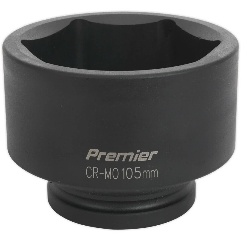 Image of Loops 105mm Forged Impact Socket - 1" Sq Drive - Chromoly Impact Wrench Socket Multi