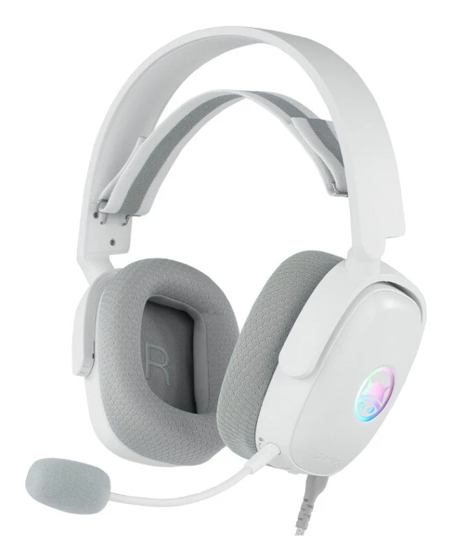 Image of Back to the Office GAMIAC HS71 Headset Wired Head-band Gaming USB Type-C White GAHS-HS7VU0R.21