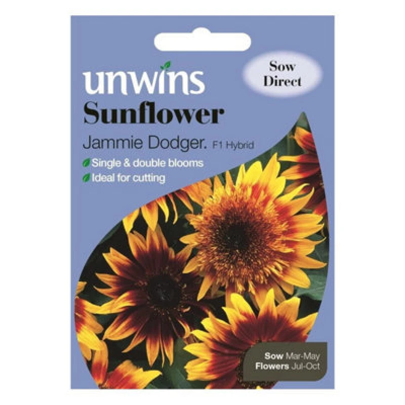 Image of Unwins Sunflower Jammie Dodger F1