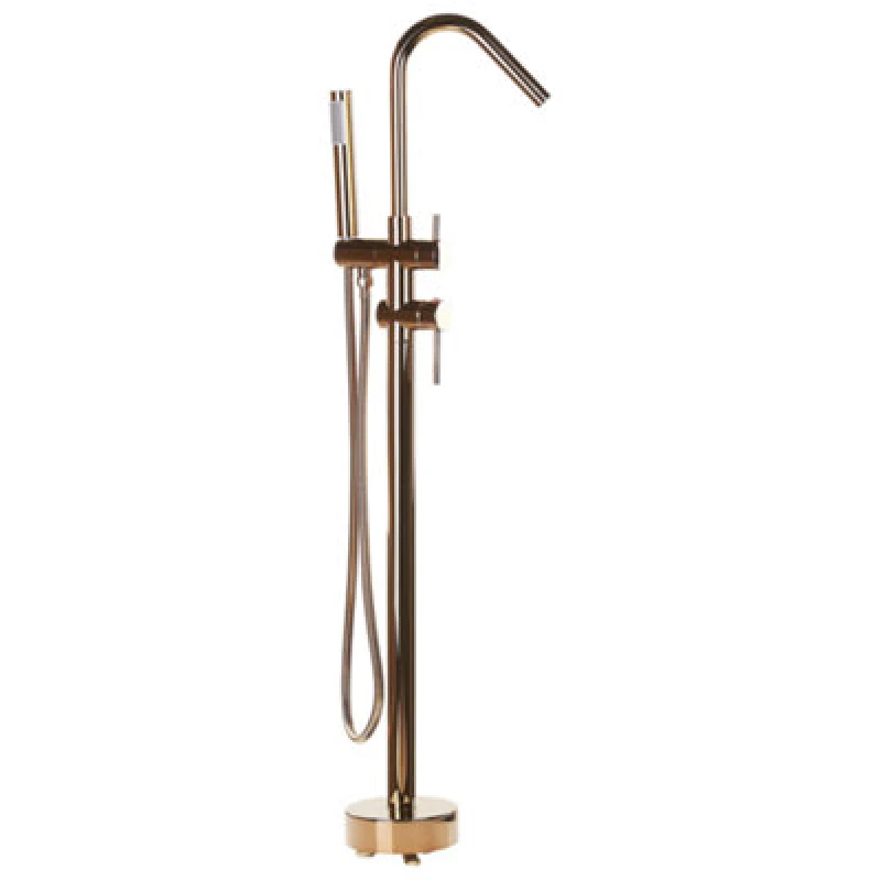Image of Beliani Freestanding Bathtub Faucet Victoria Copper