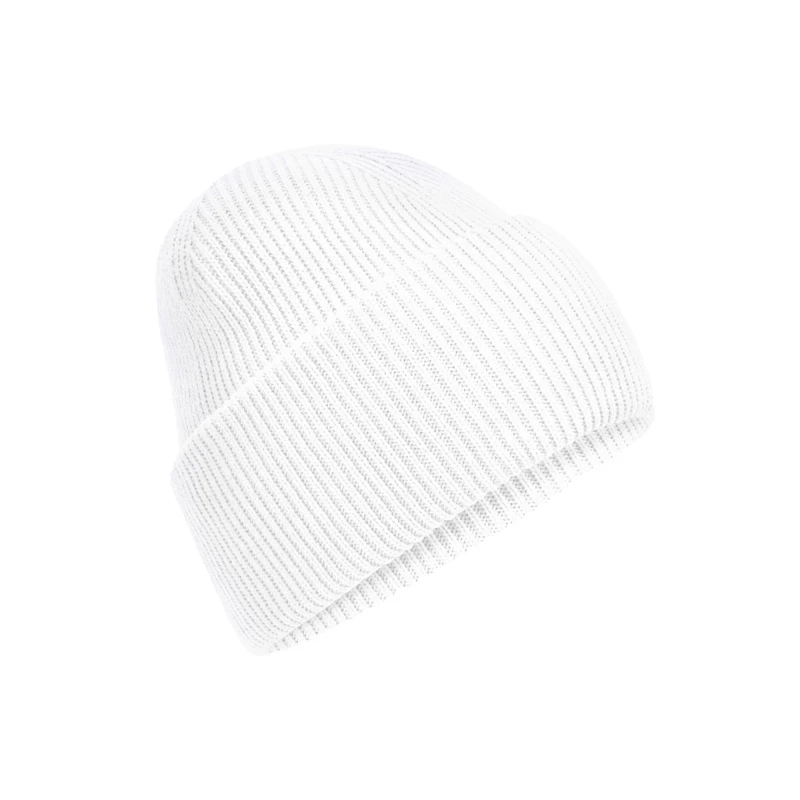Image of Beechfield Beechfield Men Classic Deep Cuffed Beanie in White White One Size Male 5063425890453