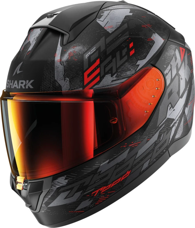 Image of Shark Ridill 2 Molokai Helmet, black-red, Size XL for Men