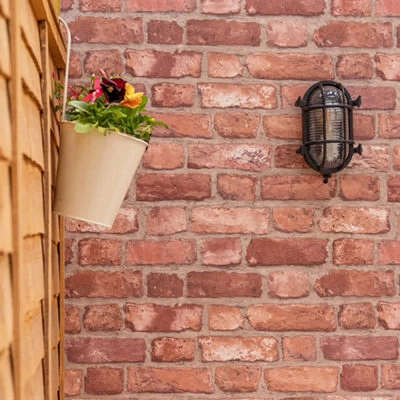 Image of ValueLights ValueLights Bow Oval Bulkhead IP64 Outdoor Garden Wall Light with Filament Bulb in Black One Size Unisex 5059406034169