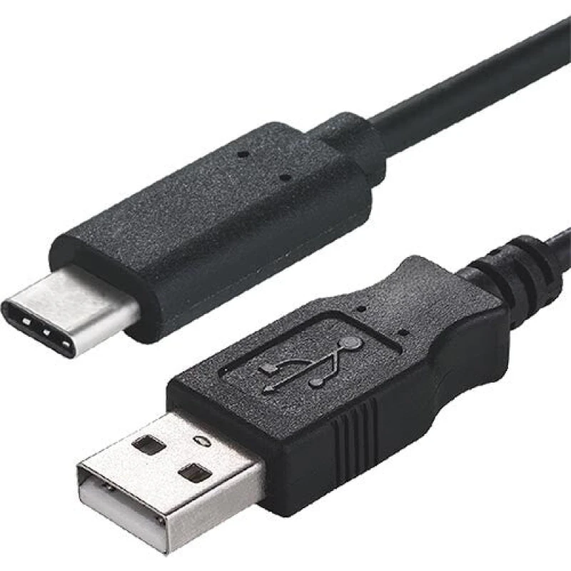 Image of Cablenet Cablenet 1m USB 3.1c Male - USB 2.0 Type A Male Black Cable 40-4061