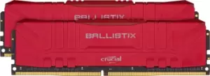 Image of Crucial Ballistix 32GB (2 x 16GB) DDR4 2666MHz Memory Kit Red - BL2K16G26C16U4R
