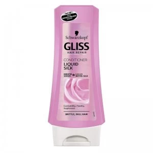 Image of Schwarzkopf Gliss Conditioner Liquid Silk 200ml