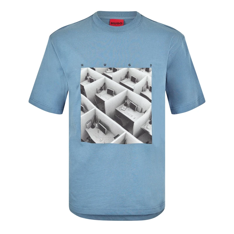 Image of Hugo Dodger 10266462 01 Open Blue male S