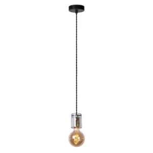 Image of Gelka Modern Pendant Light - Ø6.5cm- 1xE27 - Smoke Grey