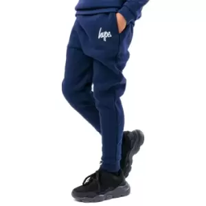 Image of Hype Script Kids Joggers - Blue