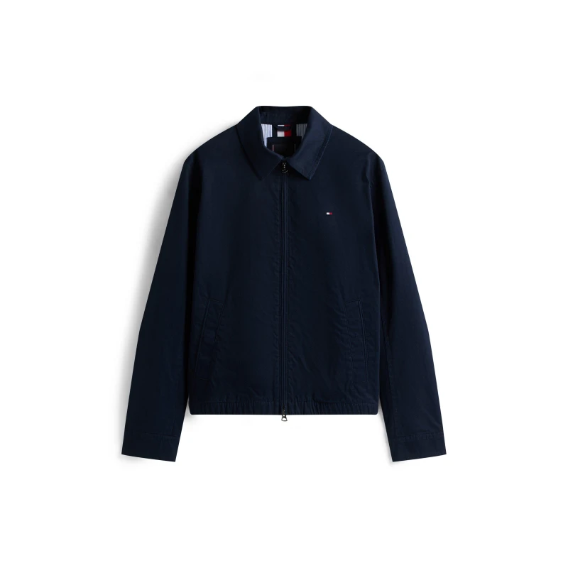 Image of Tommy Hilfiger Mens Cotton Harrington Jacket Desert Sky DW5 male S