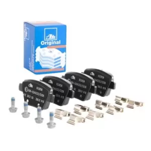 Image of ATE Brake pad set 13.0460-3858.2 Brake pads,Brake pad set, disc brake VW,AUDI,SKODA,TOURAN (1T1, 1T2),GOLF VI (5K1)