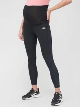 Image of Adidas Maternity 7/8 Leggings - Black