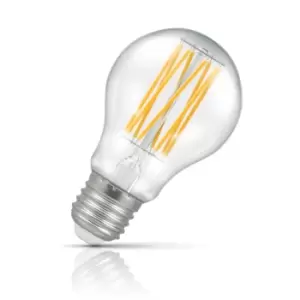 Image of Crompton Lamps Ultra-Efficient LED GLS 3.8W E27 A-Class Warm White Clear (60W Eqv)