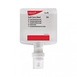 Image of Diversey Soft Care Med H5 Hand Disinfectant Gel 1.3L Pack of 4