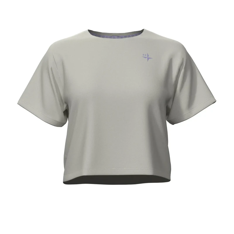 Image of Womens T-Shirt Under Armour Explor Blanc Female M