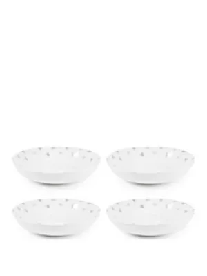 Image of Sabichi Watercolour Hearts Set Of 4 Pasta Bowls