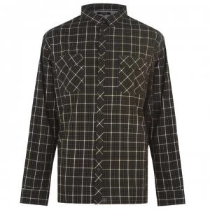 Image of Firetrap Blackseal Sabotage Shirt Mens - Black/Grey