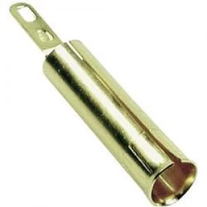 Image of Jack socket Socket vertical vertical Pin diameter 4mm Brass S