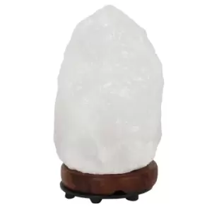 Image of 1.2KG Natural White Salt Lamp