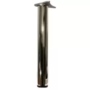 Image of GTV Adjustable Breakfast Bar Worktop Support Table Leg 1100mm - Colour Chrome, P