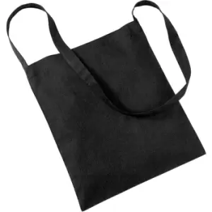 Image of Westford Mill Sling Tote Bag - 8 Litres (One Size) (Black) - Black