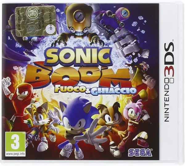 Image of Sonic Boom Fuoco And Ghiaccio Nintendo 3DS Game