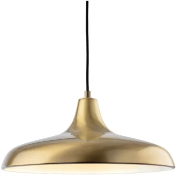 Image of Firstlight - Curtis Classic Dome Pendant Light Antique Brass