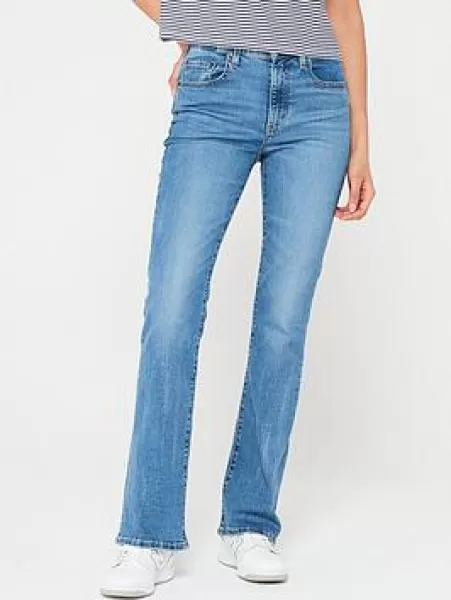 Image of 725 High Rise Bootcut Jeans - Blue