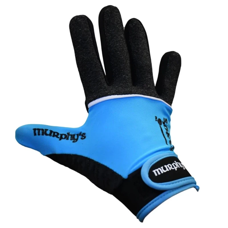 Image of Murphys V2 Gaelic Gloves in Bright Blue Size: 6 Years Bright Blue Unisex 6 Years