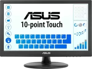 Image of ASUS 15.6" VT168HR WXGA Touch Screen LED Monitor